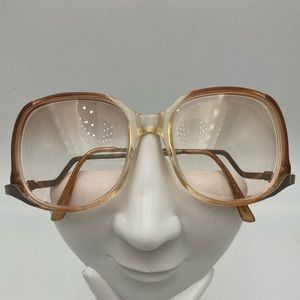 Vintage Zimco Translucent Oval Sunglasses Frames